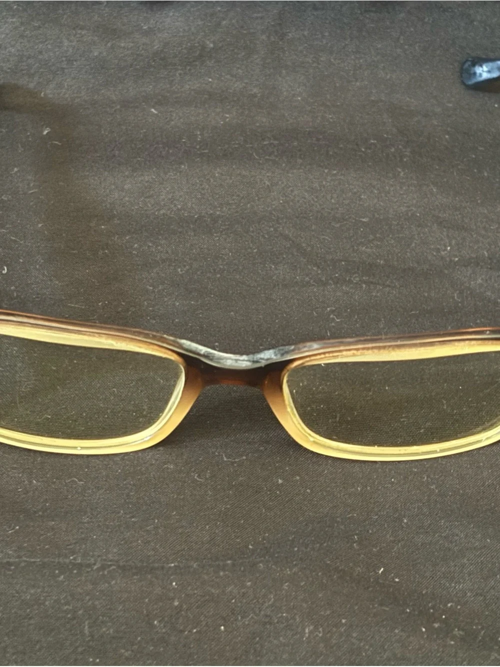 Tory Burch Tan Leather Eyeglass Case